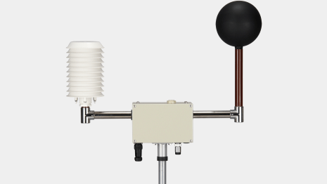 「WBGTトランスミッタ」（鶴賀電機）の機器